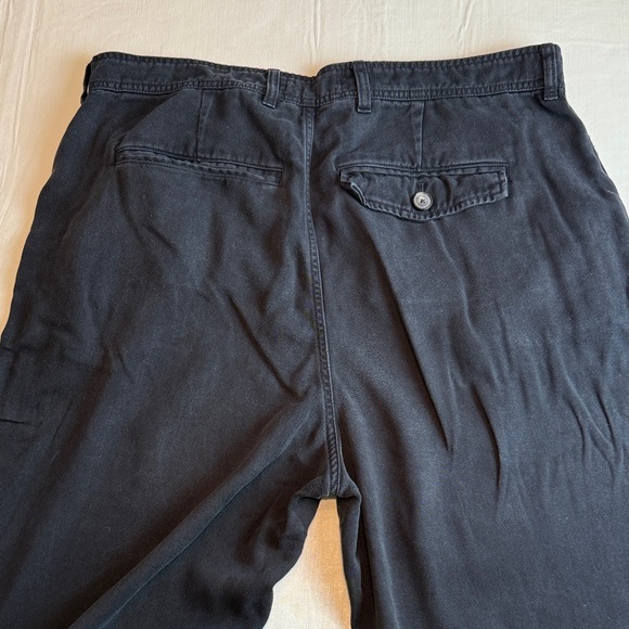 Everlane Women's Black Soft Tapered Leg Pants Size 16 - Picture 6 of 13